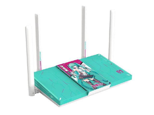 Wi-Fi 7路由器也能結合初音未來！華碩推出RT-BE3600M初音聯名限量版