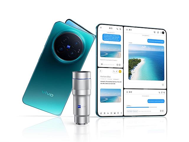 電量規格有微調！vivo X Fold6摺疊手機國際版發表